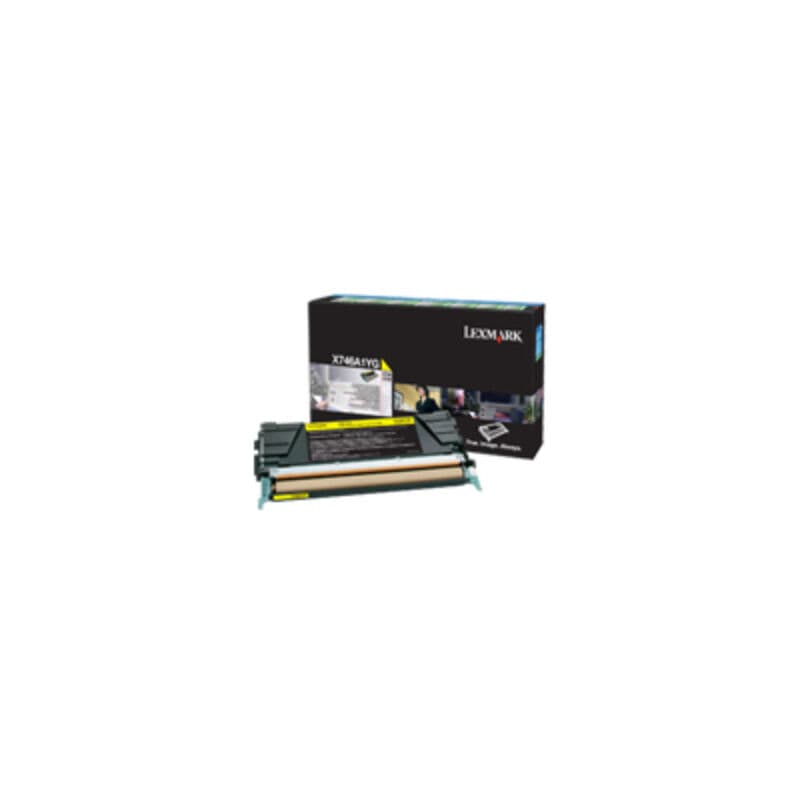 Lexm X746A1YG Yell Pre Cart by Lexmark — Buy at FetchInk Australia