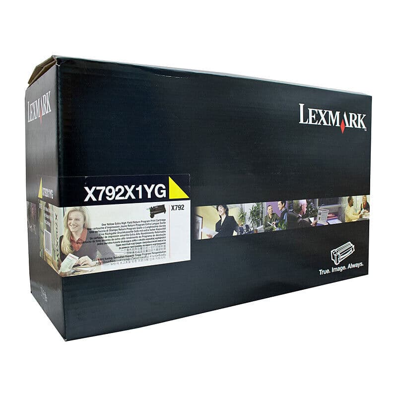 Lexm X792X1YG HY Pre Yell Cart by Lexmark — Buy at FetchInk Australia