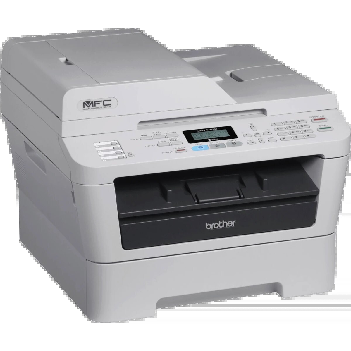 Brother MFC-7362N printer — compatible cartridges available
