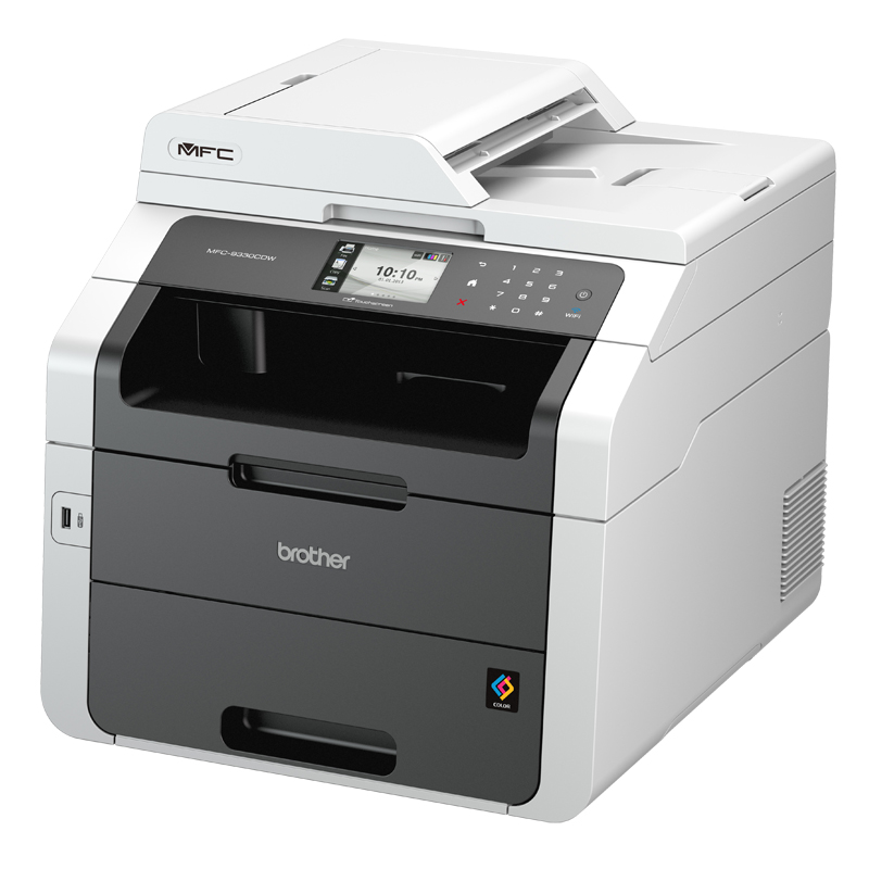 Brother MFC-9330CDW printer — compatible cartridges available