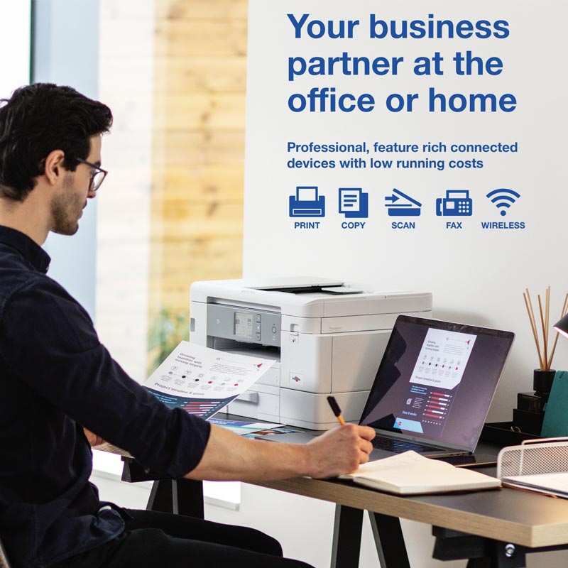 Brother MFC-J4540DW printer — compatible cartridges available