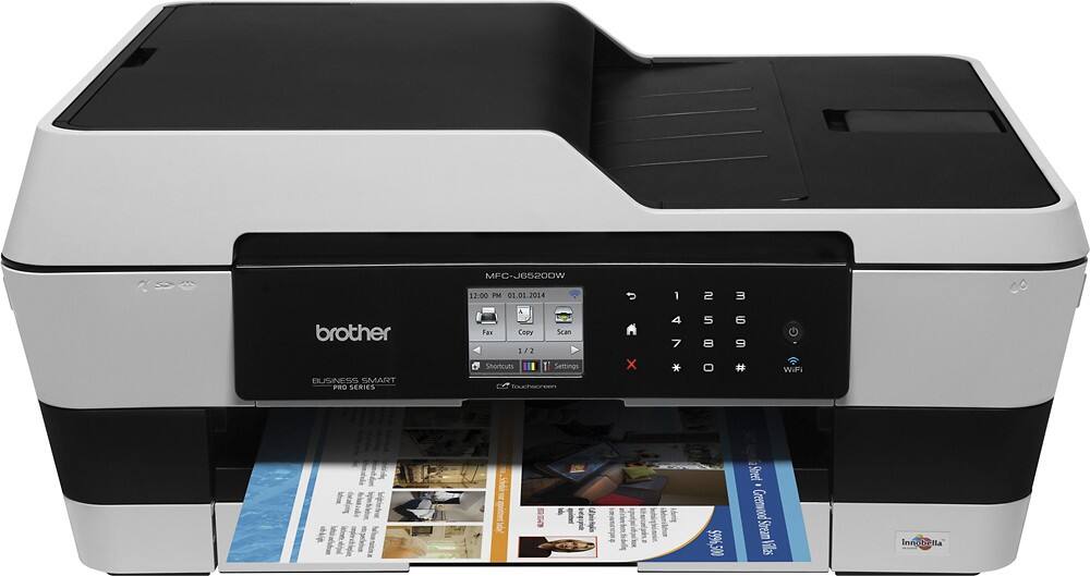 Brother MFC-J6520DW printer — compatible cartridges available