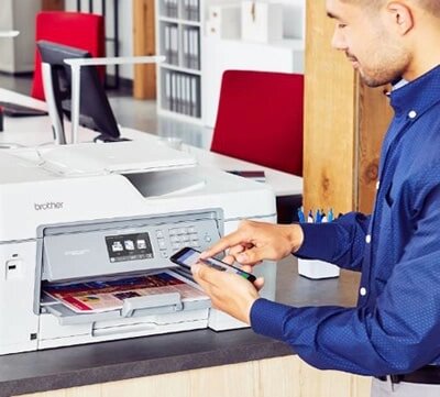 Brother MFC-J6545DW printer — compatible cartridges available