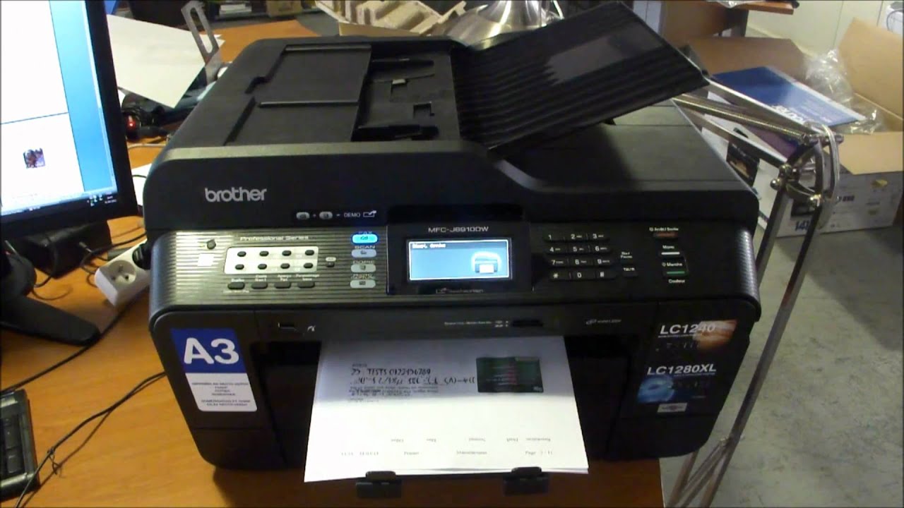 Brother MFC-J6910DW printer — compatible cartridges available