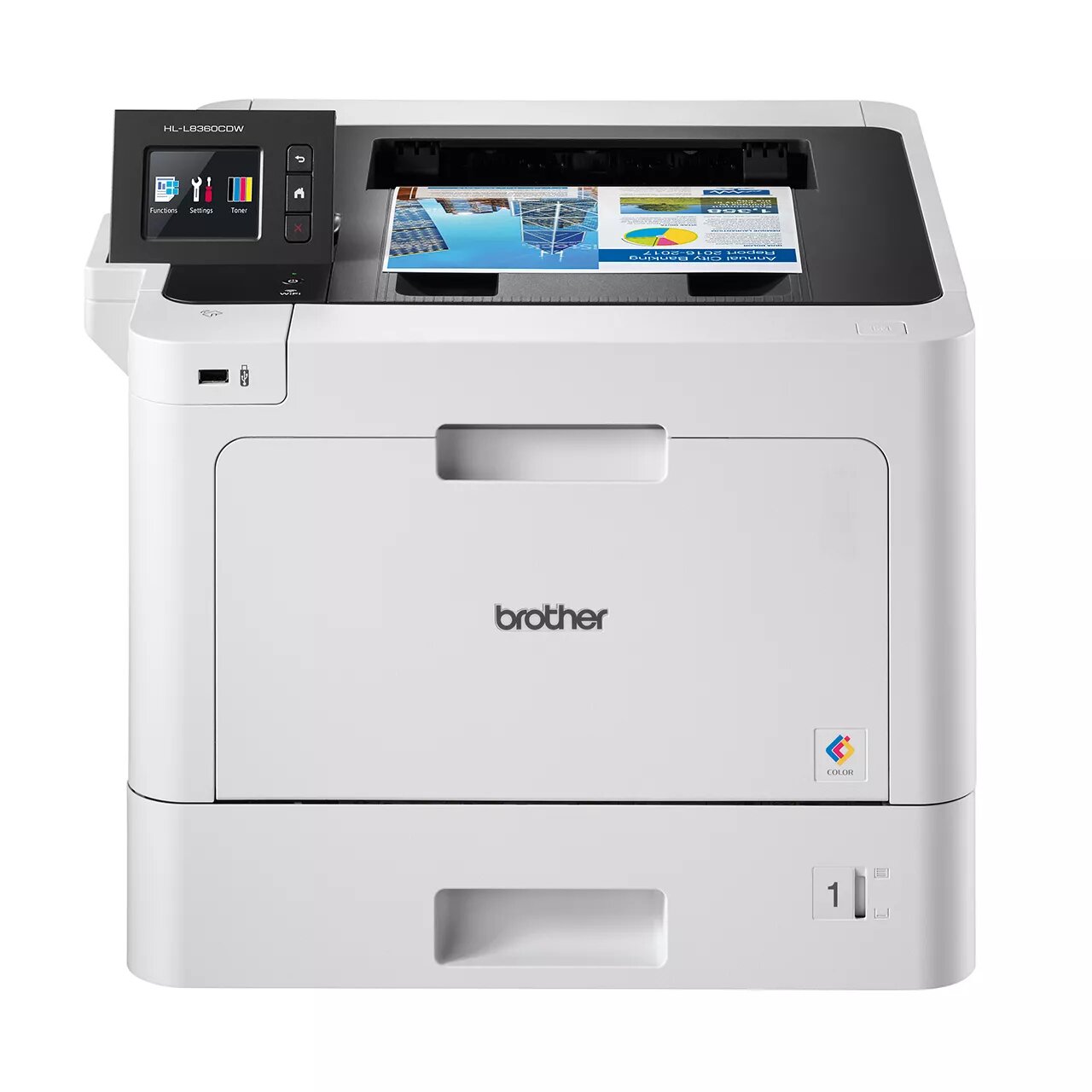 Brother MFC-L8600CDW printer — compatible cartridges available