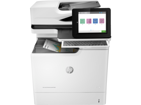 HP Color LaserJet Enterprise MFP M681f printer — compatible cartridges available