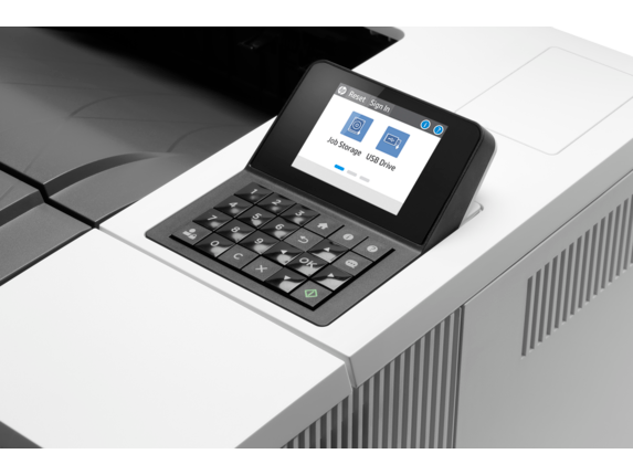 HP LaserJet Enterprise M507n printer — compatible cartridges available