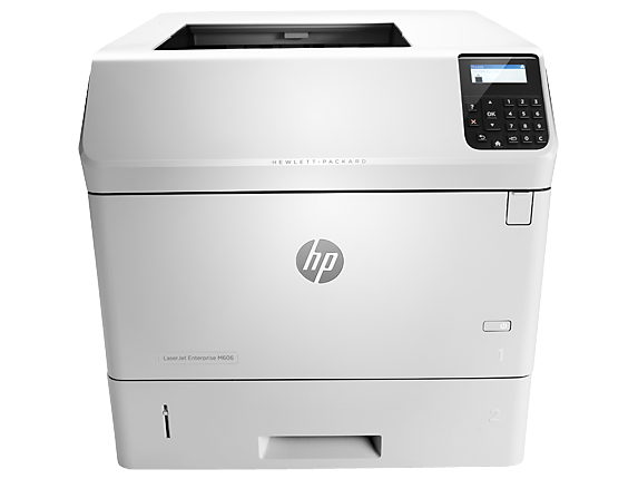 HP LaserJet Enterprise M606x printer — compatible cartridges available