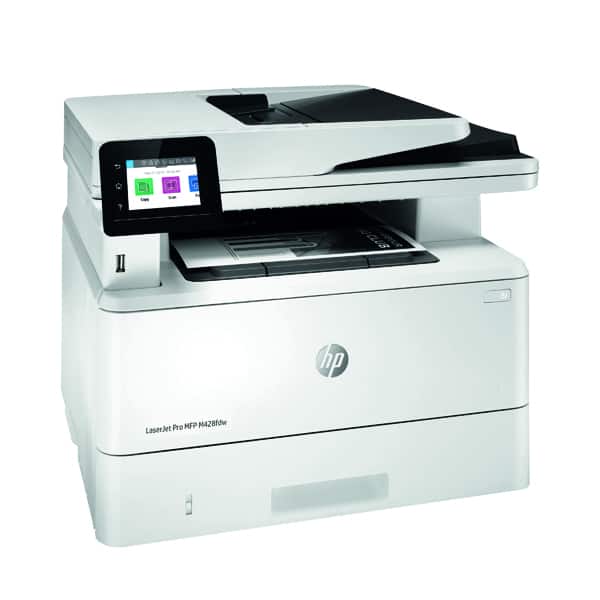 HP LaserJet Pro MFP M428fdn printer — compatible cartridges available