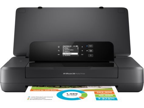 HP Officejet 200 printer — compatible cartridges available