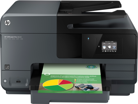 HP OfficeJet Pro 8640 printer — compatible cartridges available