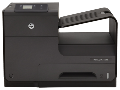 HP OfficeJet Pro X451dn printer — compatible cartridges available