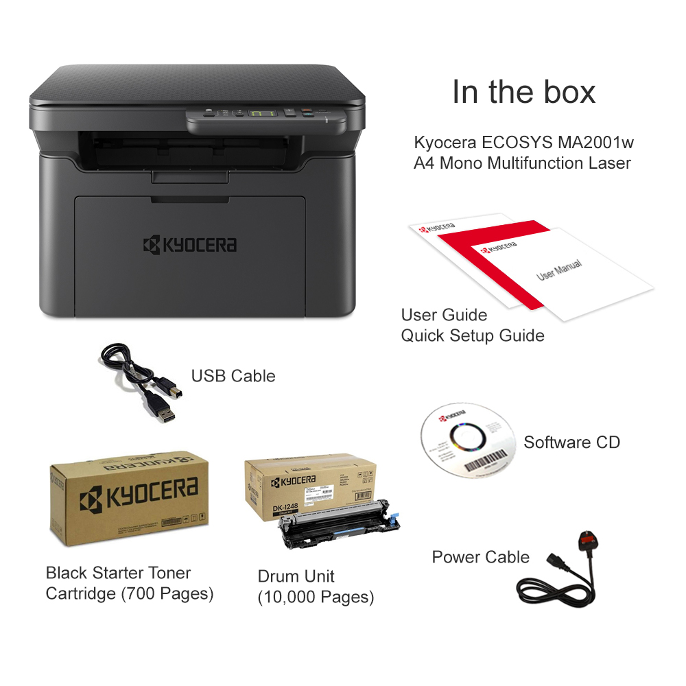Kyocera ECOSYS MA2001 printer — compatible cartridges at FetchInk