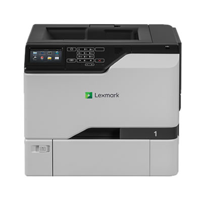 Lexmark CS725de printer — compatible cartridges available