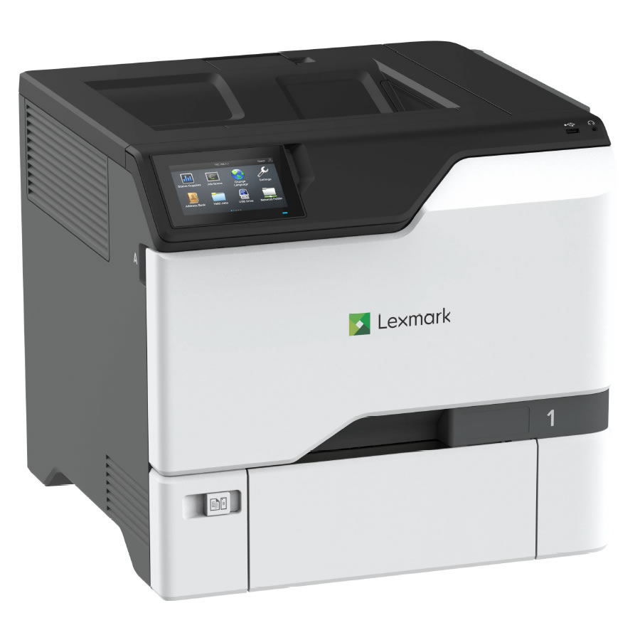 Lexmark CS730de printer — compatible cartridges available