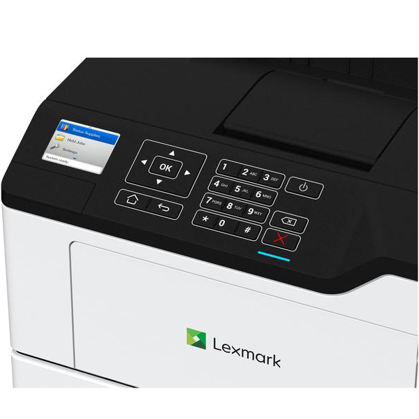 Lexmark MS521dn printer — compatible cartridges available