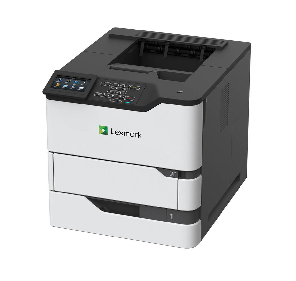 Lexmark MS826de printer — compatible cartridges available