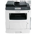 Lexmark MX410de printer — compatible cartridges available