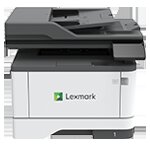 Lexmark MX431adn printer — compatible cartridges available