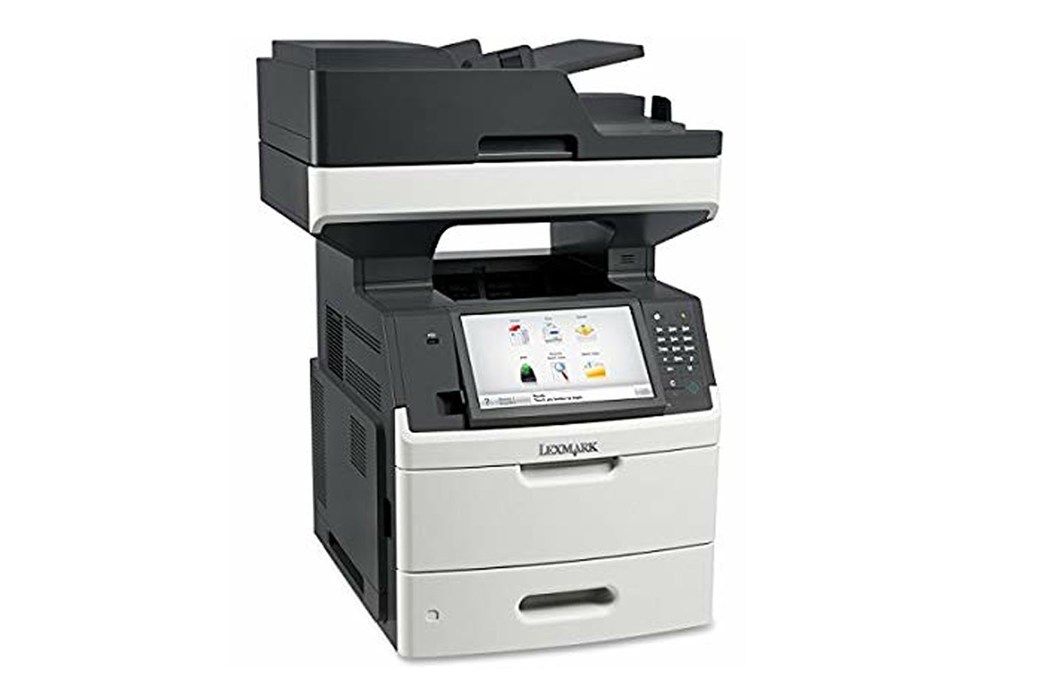 Lexmark MX711dhe printer — compatible cartridges available