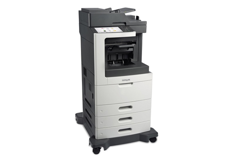 Lexmark MX810dfe printer — compatible cartridges available