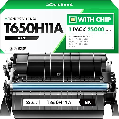 Lexmark T652n printer — compatible cartridges available