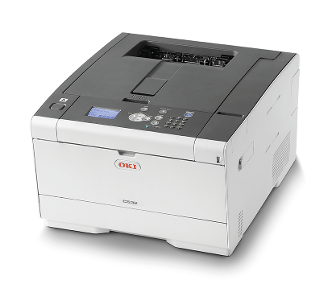 OKI C532dn printer — compatible cartridges available