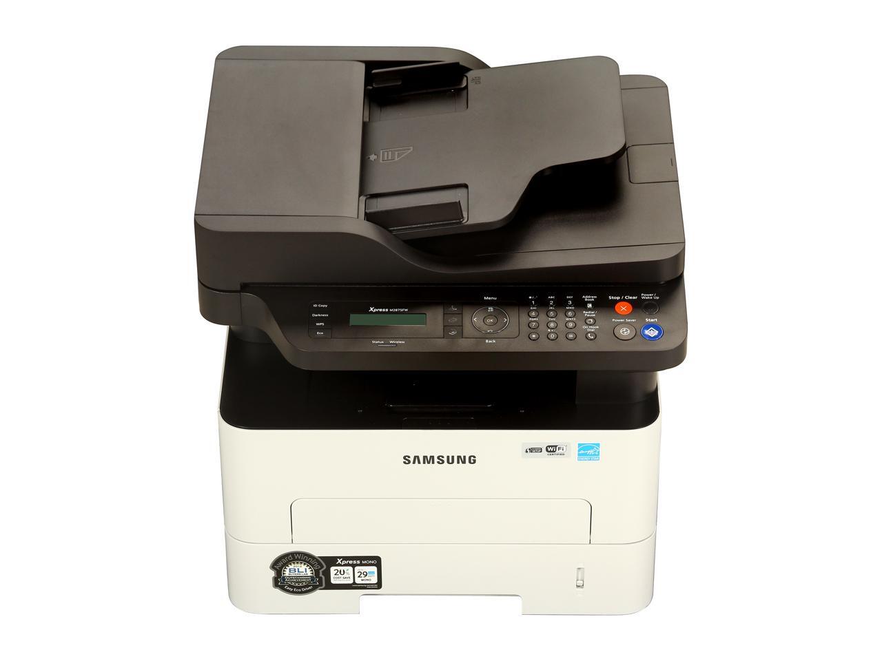Samsung Xpress SL-M2875FW printer — compatible cartridges available